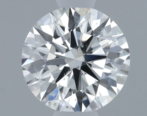 0.32 carat G-SI2 Excellent cut Natūralus Round Deimantas (1)