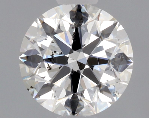 0.65 carat E-SI1 Excellent cut Natūralus Round Deimantas (1)
