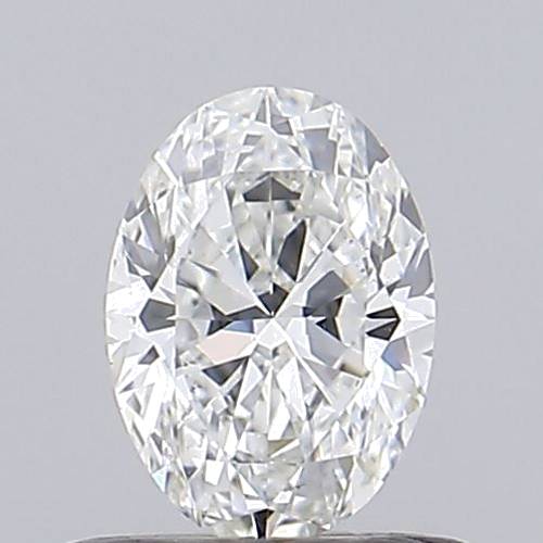 0.51 carat F-VS2 Natūralus Oval Deimantas (1)