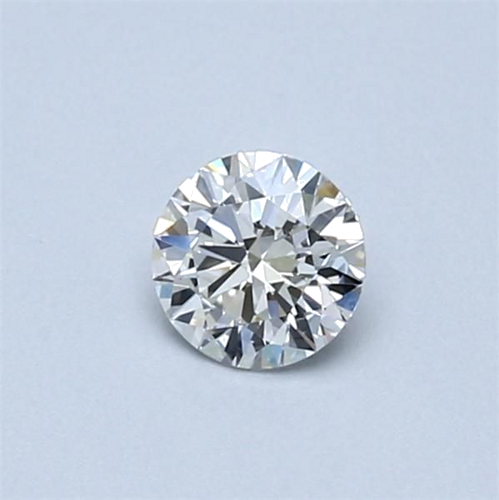 0.33 carat G-VVS2 Excellent cut Natūralus Round Deimantas (1)