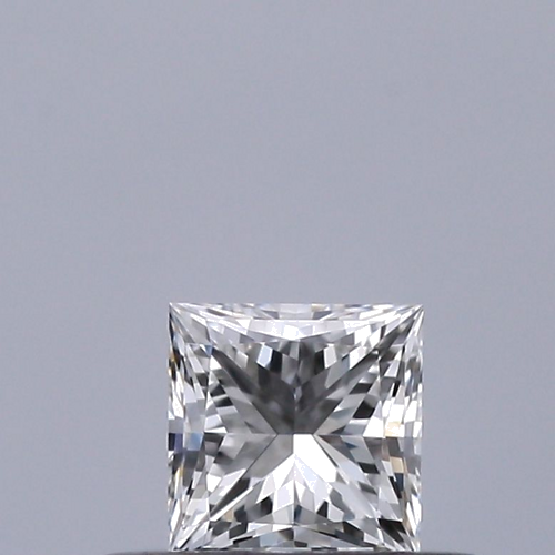 0.27 carat F-IF Natūralus Princess Deimantas (1)