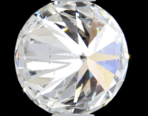 0.33 carat G-SI2 Excellent cut Natūralus Round Deimantas (1)