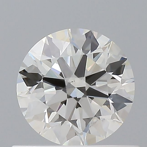 0.56 carat I-SI1 Excellent cut Natūralus Round Deimantas (1)
