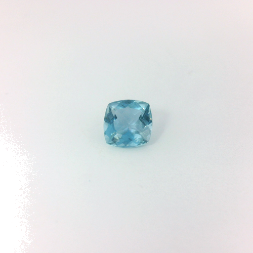 0.46 carat BLUE Cushion Aquamarine (1)
