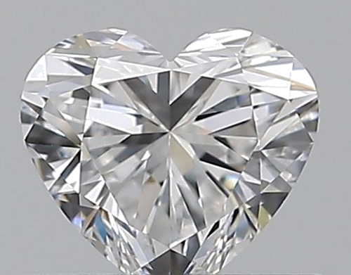 0.36 carat E-VVS1 Natūralus Heart Deimantas (1)