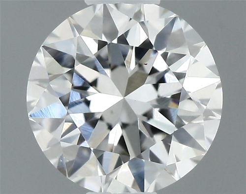0.4 carat H-VS2 Very Good cut Natūralus Round Deimantas (1)