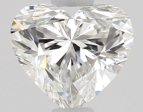 0.5 carat F-VS2 Natūralus Heart Deimantas (1)