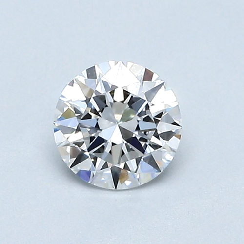 0.5 carat E-VVS2 Excellent cut Natūralus Round Deimantas (1)