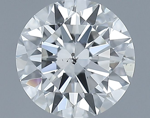 0.5 carat H-SI2 Excellent cut Natūralus Round Deimantas (1)
