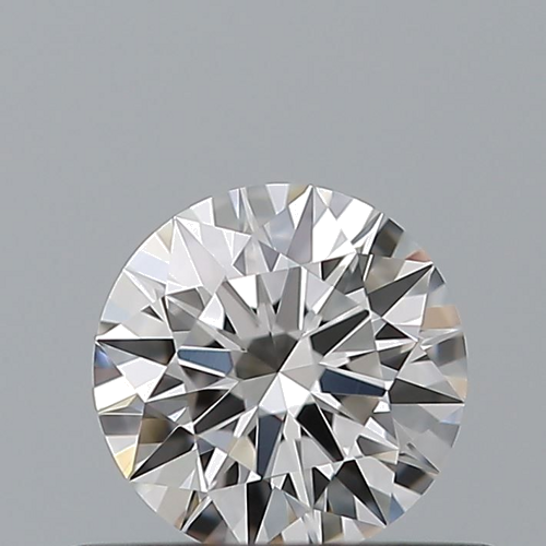 0.39 carat F-IF Excellent cut Natūralus Round Deimantas (1)