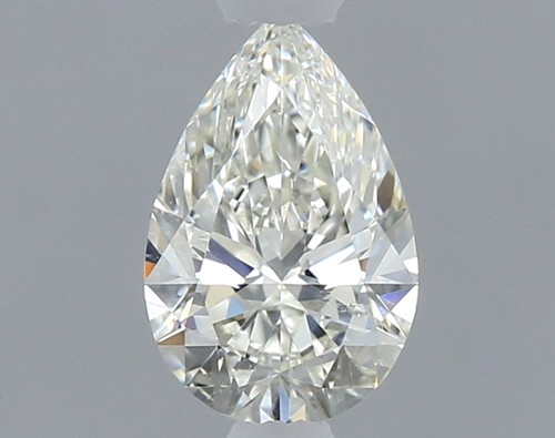 0.51 carat J-SI1 Natūralus Pear Deimantas (1)