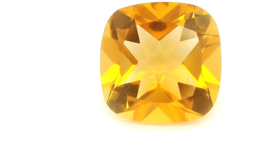 3.52 carat YELLOW Cushion Citrine (1)