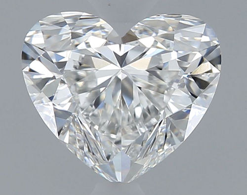0.6 carat E-VVS1 Natūralus Heart Deimantas (1)