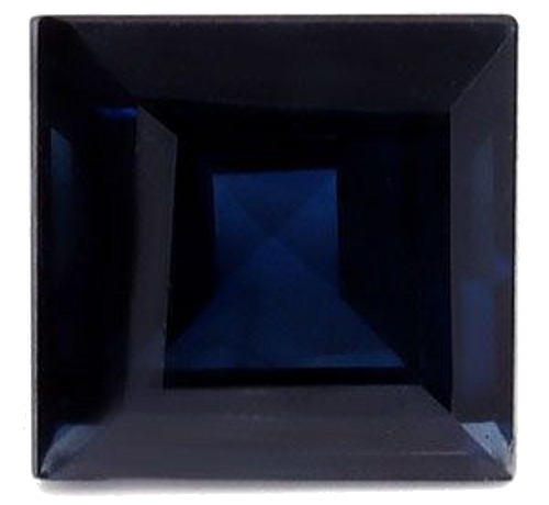 1.0 carat BLUE Square Safyras (1)