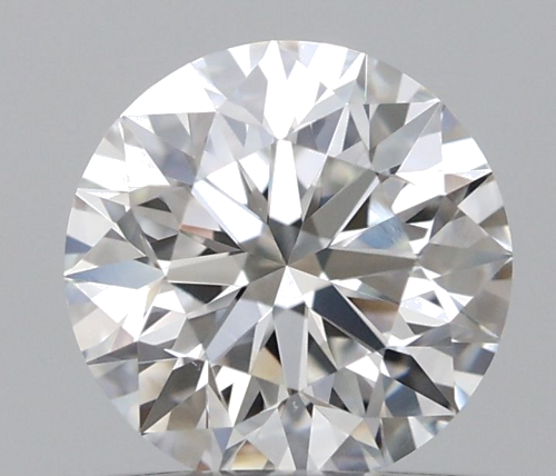 0.58 carat F-VVS1 Excellent cut Natūralus Round Deimantas (1)