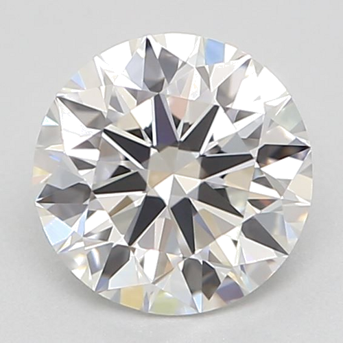 0.59 carat F-VVS1 Excellent cut Natūralus Round Deimantas (1)