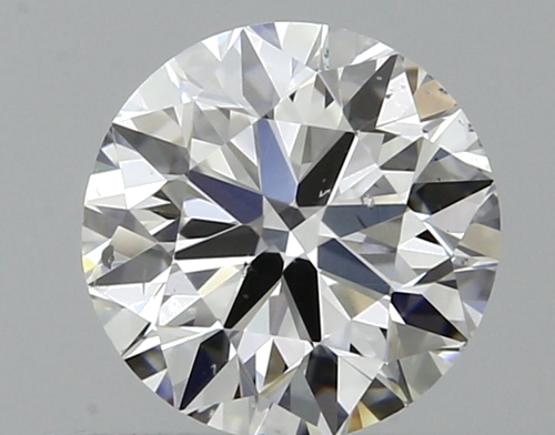 0.5 carat F-SI1 Very Good cut Natūralus Round Deimantas (1)