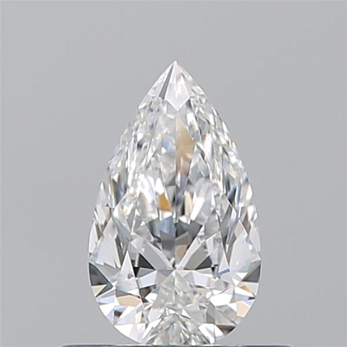 0.5 carat E-VS2 Natūralus Pear Deimantas (1)