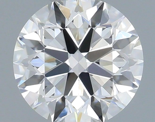 0.5 carat H-VVS1 Excellent cut Natūralus Round Deimantas (1)