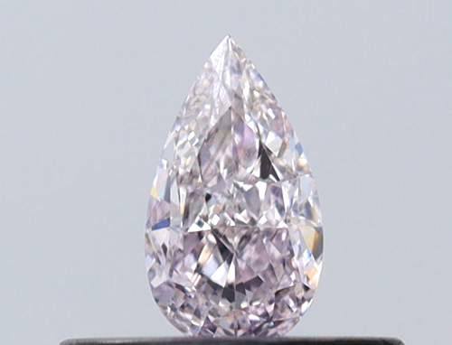0.25 carat Fancy Light Pink-VS2 Natūralus Pear Deimantas (1)