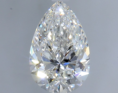 1.51 carat F-VVS2 Natūralus Pear Deimantas (1)