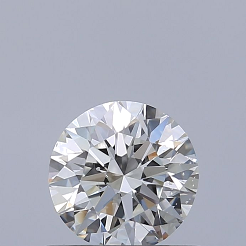 0.5 carat H-SI1 Excellent cut Natūralus Round Deimantas (1)