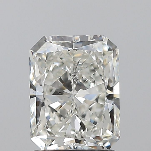 1.7 carat H-SI2 Natūralus Radiant Deimantas (1)
