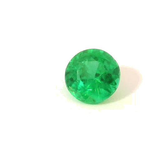 0.29 carat GREEN Round Smaragdas (1)