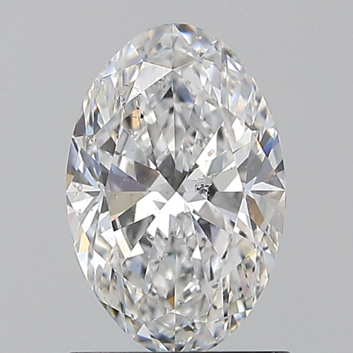 1.2 carat E-SI2 Natūralus Oval Deimantas (1)
