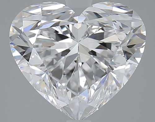 4.03 carat D-VS2 Natūralus Heart Deimantas (1)