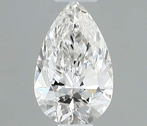 0.24 carat F-VVS1 Natūralus Pear Deimantas (1)
