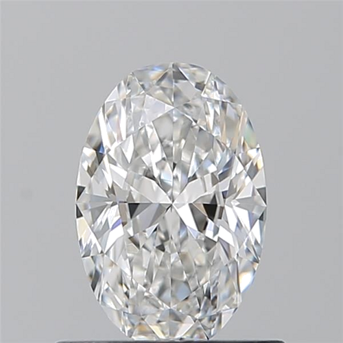 0.7 carat F-VVS1 Natūralus Oval Deimantas (1)