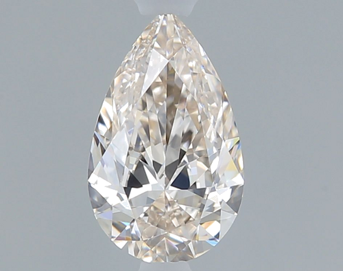 0.3 carat K-VVS1 Natūralus Pear Deimantas (1)