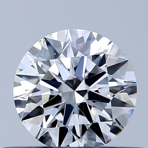 0.31 carat F-SI1 Excellent cut Natūralus Round Deimantas (1)