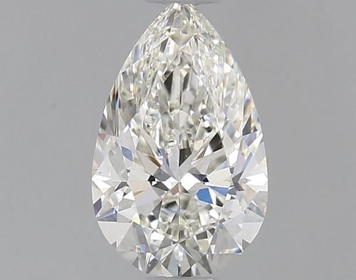 0.72 carat H-VS2 Natūralus Pear Deimantas (1)