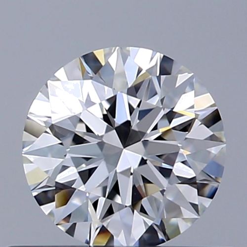 0.5 carat F-VVS1 Excellent cut Natūralus Round Deimantas (1)