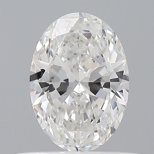 0.5 carat E-SI1 Natūralus Oval Deimantas (1)