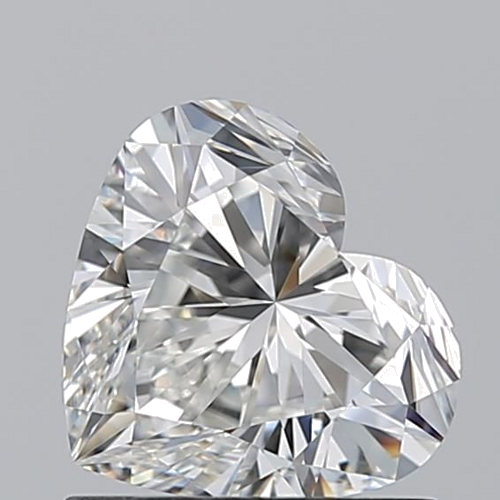 1.01 carat G-VS1 Natūralus Heart Deimantas (1)