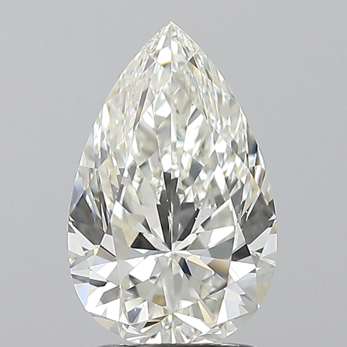 2.01 carat I-VS2 Natūralus Pear Deimantas (1)