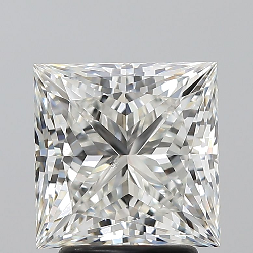 3.03 carat H-SI1 Natūralus Princess Deimantas (1)