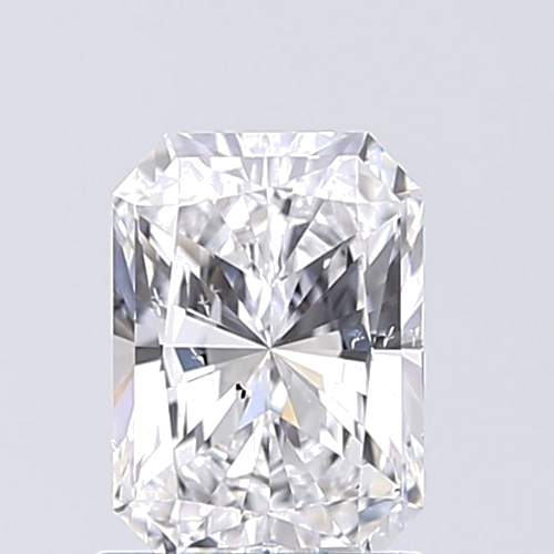 1.01 carat D-SI1 Natūralus Radiant Deimantas (1)