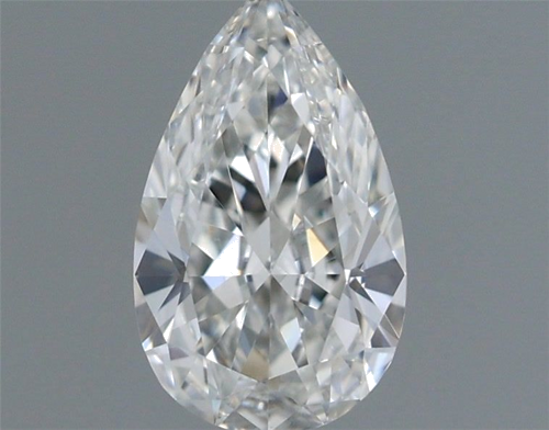 0.3 carat G-VS1 Natūralus Pear Deimantas (1)