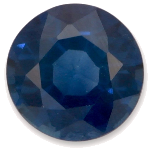 0.6 carat BLUE Round Safyras (1)