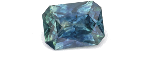 0.65 carat GREEN Radiant Safyras (1)