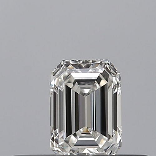 0.24 carat F-VVS2 Natūralus Emerald Deimantas (1)