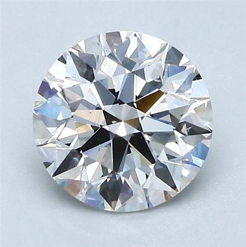 1.51 carat G-SI1 Excellent cut Natūralus Round Deimantas (1)