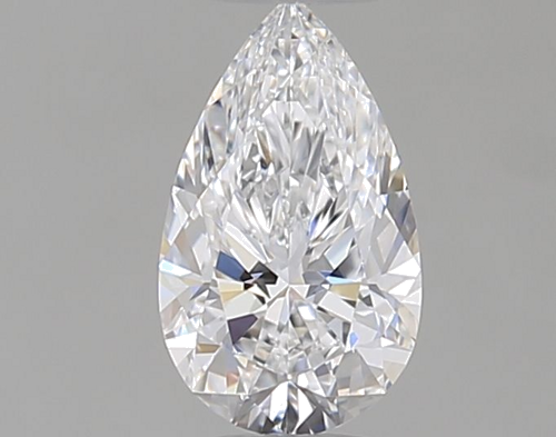 0.33 carat D-VVS1 Natūralus Pear Deimantas (1)