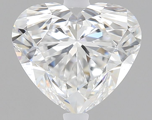 1.2 carat D-VVS2 Natūralus Heart Deimantas (1)