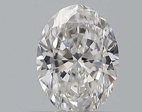 0.4 carat E-VVS1 Natūralus Oval Deimantas (1)