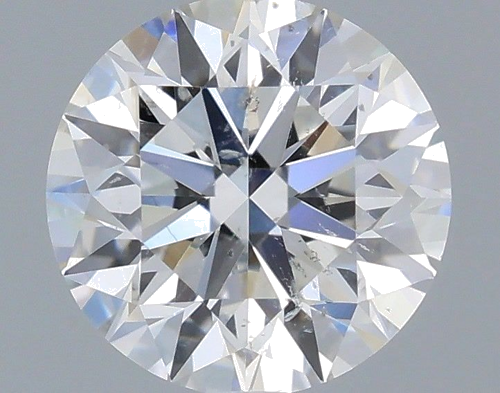 0.56 carat G-SI2 Excellent cut Natūralus Round Deimantas (1)